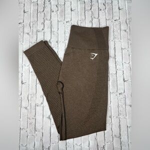 Gymshark Vital Seamless Leggings in Brown
